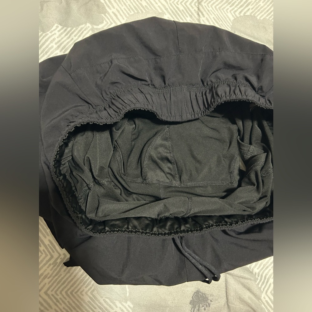 🔥Like new Avia Black sport shorts with spandex liner &pockets-size L 12-14 - Picture 7 of 16